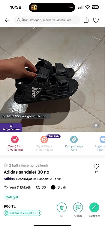 Adidas Adidas sandalet