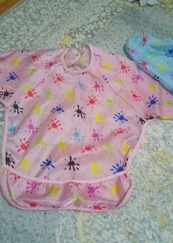 Renkli Batik Desenli Bebek Önlüğü - Görsel 2