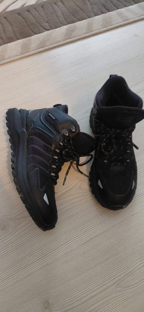 Siyah bağcıklı unisex no water bot - Görsel 3