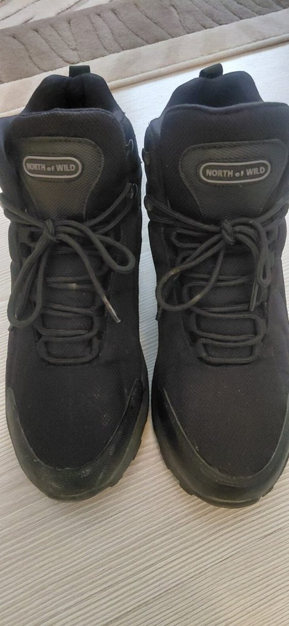 siyah bağcıklı Erkek no water Günlük Bot - Görsel 2