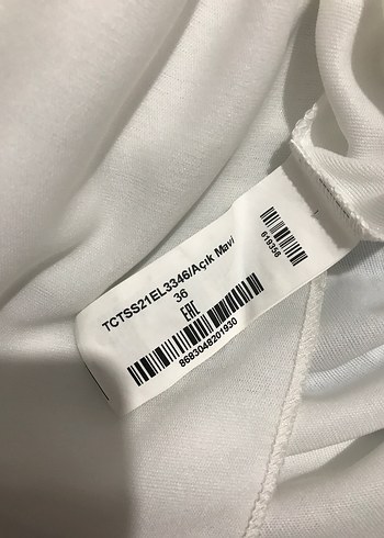 Mavi Bohem Uzun Kollu Pamuklu Elbise - Görsel 8