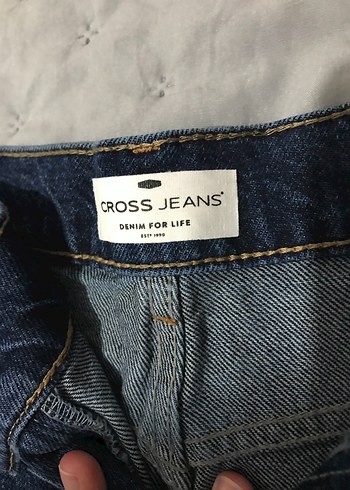 Koyu Lacivert Kadın Denim Pantolon - Görsel 4