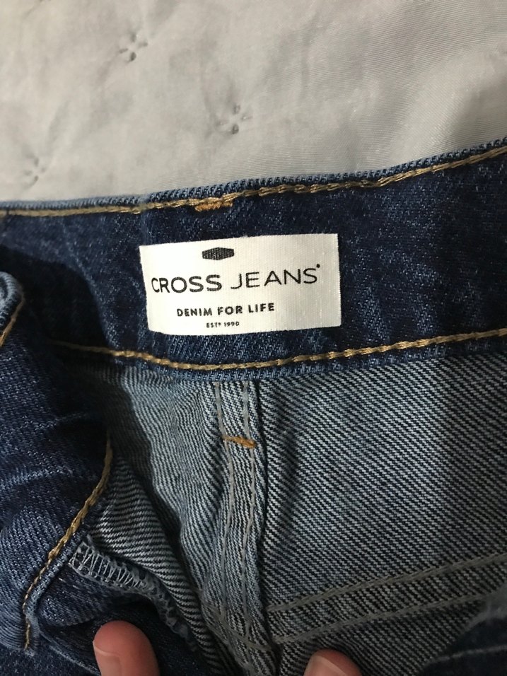 Koyu Lacivert Kadın Denim Pantolon - Görsel 4