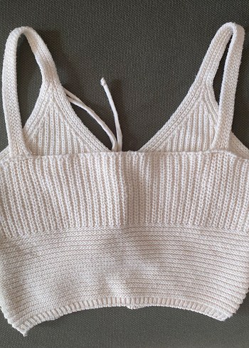 Diğer Bohem Tarz Beyaz Örgü Bralet