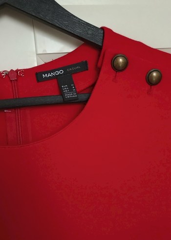 Mango m beden midi elbise - Görsel 2