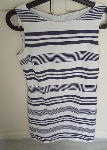 Koton Çizgili Midi Kadın Elbise - Görsel 2