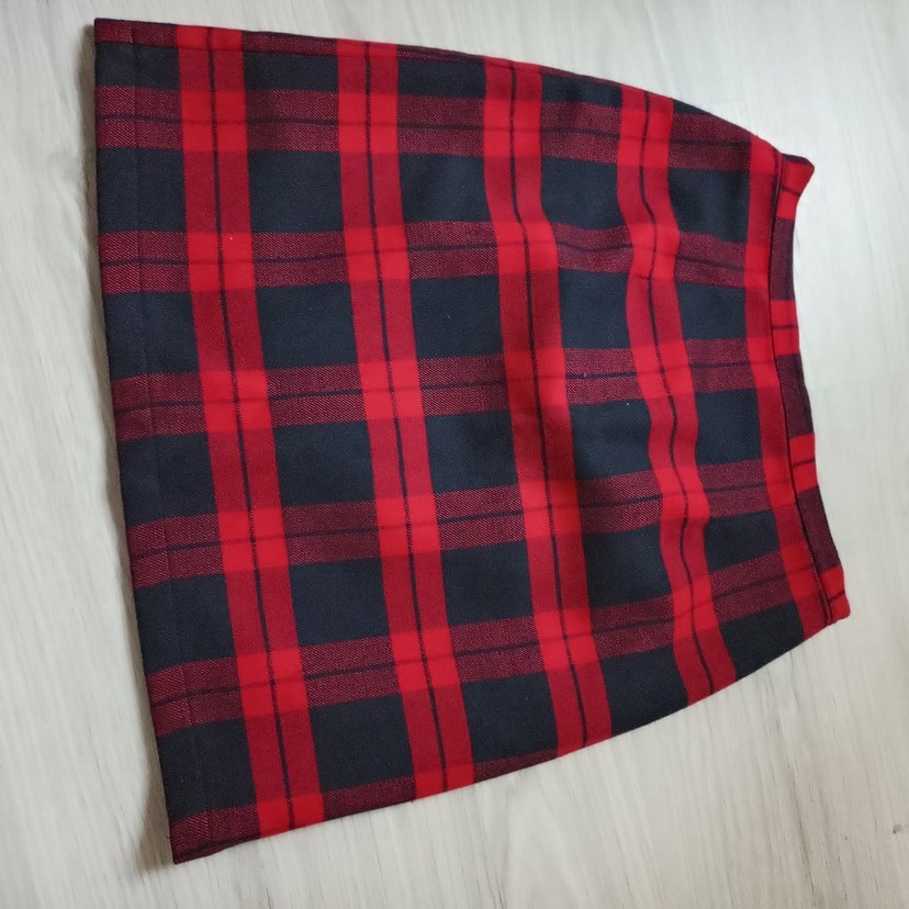 Defacto ekoseli etek - Görsel 2