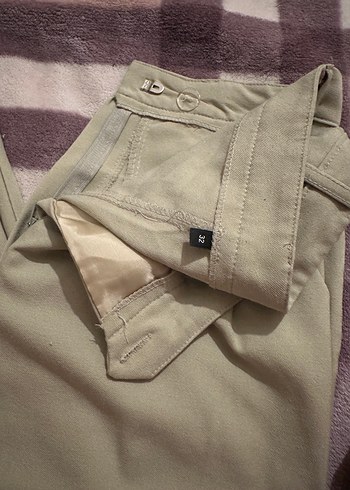 Milla Bej Kadın Kumaş Pantolon - Görsel 3