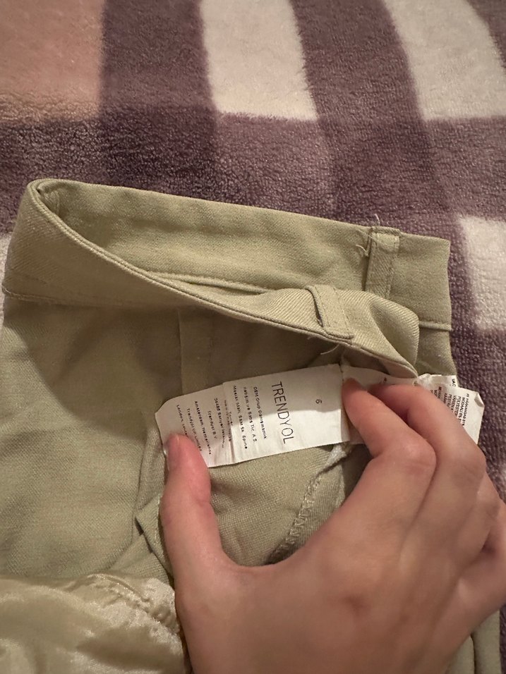 Milla Bej Kadın Kumaş Pantolon - Görsel 4