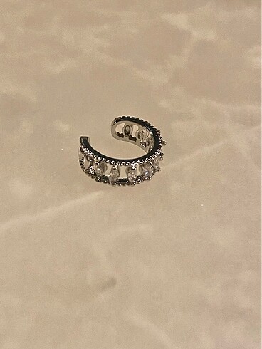 Silver Ear Cuff