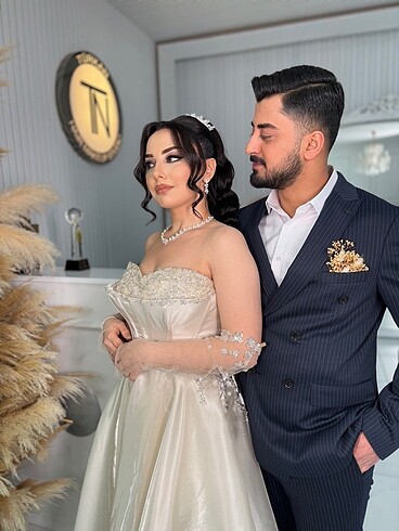 40 Beden çeşitli Renk NİŞAN ELBİSESİ