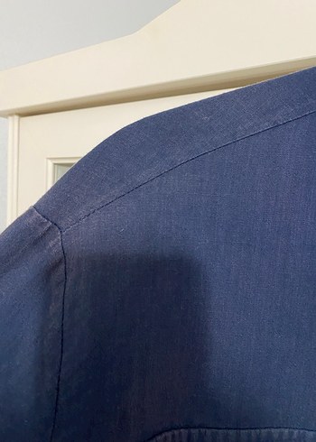 40 Beden lacivert Renk Qanu gömlek tunik