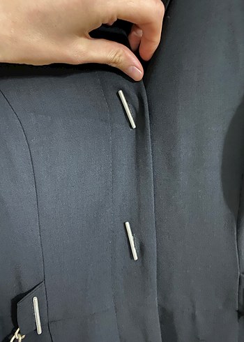 36 Beden siyah Renk Siyah Uzun Kadın pardesü