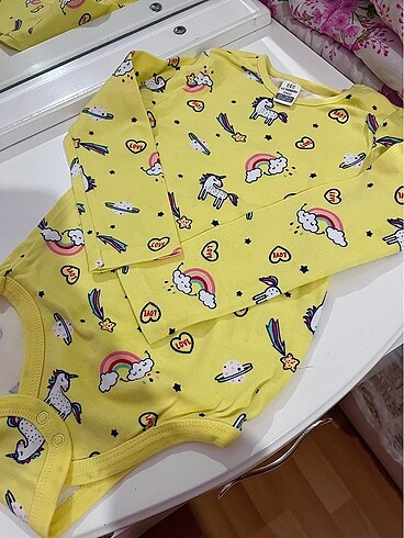 2 Yaş Beden 24-36 ay çıtçıtlı body lcw