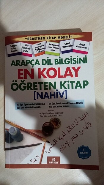 Arapça Dil Bilgisini En Kolay Öğreten Kitap(Nahiv)