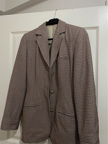 Step Desenli vintage blazer