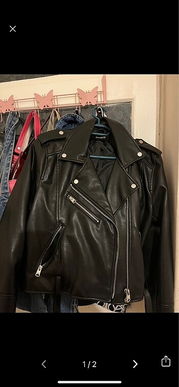 Pull and Bear Deri ceket