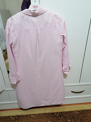 LC Waikiki Toz pembe gömlek tunik