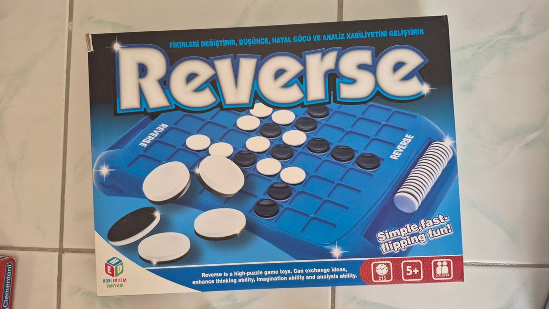 Reverse Mavi Parlak Zeka Oyunu - Görsel 2