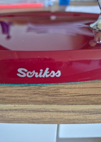 Scrikss marka orijinal. Bordo Parlak İkili Masa Kalemi Seti. - Görsel 6