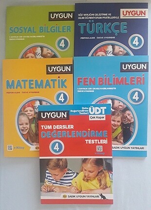 Uygun yardımcı kitap seti ilkokul-4