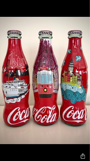Coca Cola İstanbul Şişe Seti
