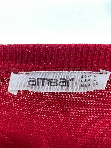 l Beden kırmızı Renk Diğer Sweatshirt %70 İndirimli.