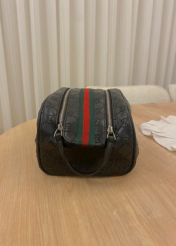 Gucci Siyah Deri el çantası