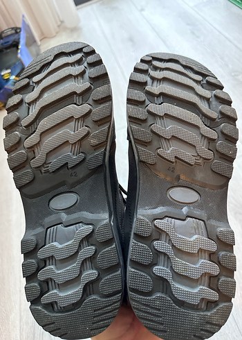 Erkek Siyah Bağcıklı Kauçuk Bot - Görsel 3