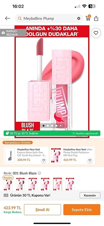 Plump lifter gloss