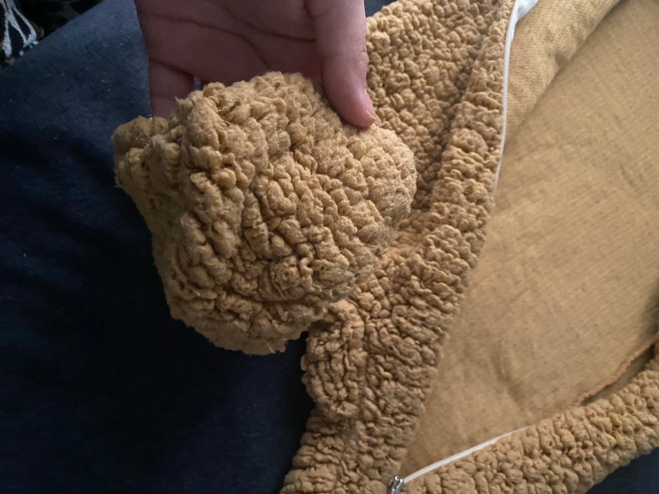 Kahverengi Peluş Bebek Tulumu - Görsel 4