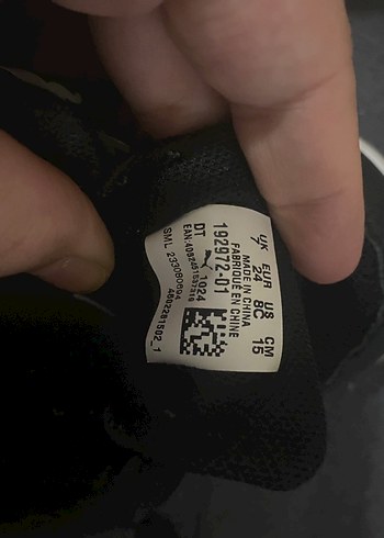 Puma Erkek Çocuk Siyah Spor Ayakkabı Puma