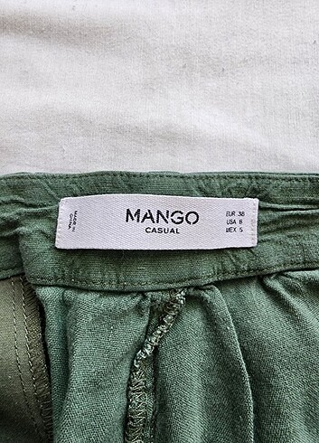 Mango Mango keten pantolon 