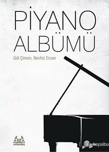 PİYANO ALBUMU özel cilt Gül Çimen N Ercan