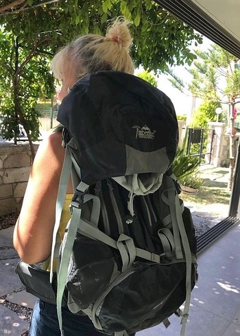 55 litre dağcı çantası