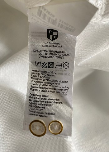 xl Beden beyaz Renk Düğmeli Beyaz Uzun Kollu Pamuklu Erkek Gömlek