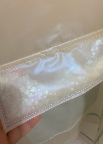 Şeffaf Kapüşonlu Midi Yağmurluk - Görsel 3