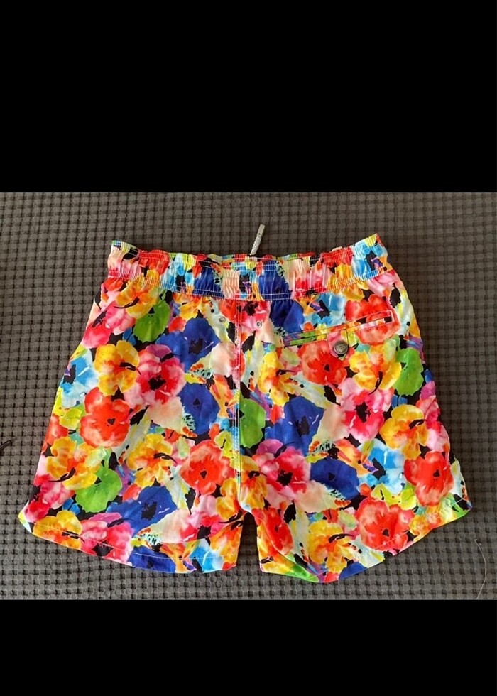 Renkli deniz şortu - Görsel 2
