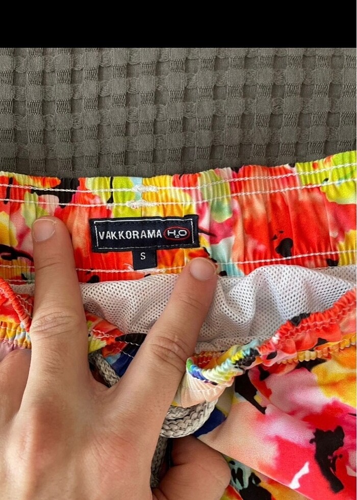 Renkli deniz şortu - Görsel 3