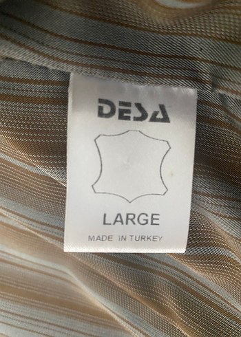 Kahverengi Deri Kemerli Kadın Ceket - Görsel 15