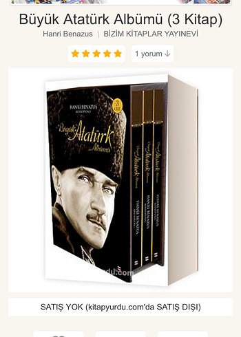 Büyük Atatürk Albümü - 3 Kitap
