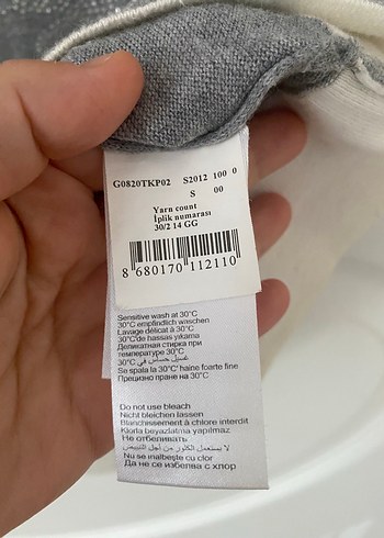 s Beden gri Renk Triko kısa kollu