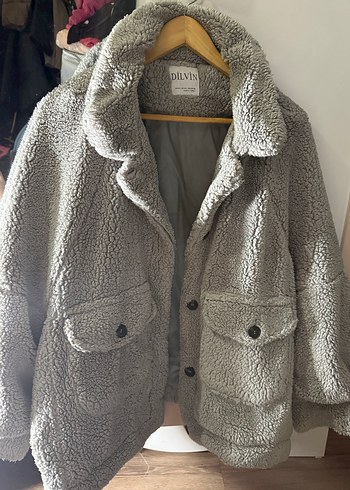 Dilvin Peluş Ceket - Görsel 5