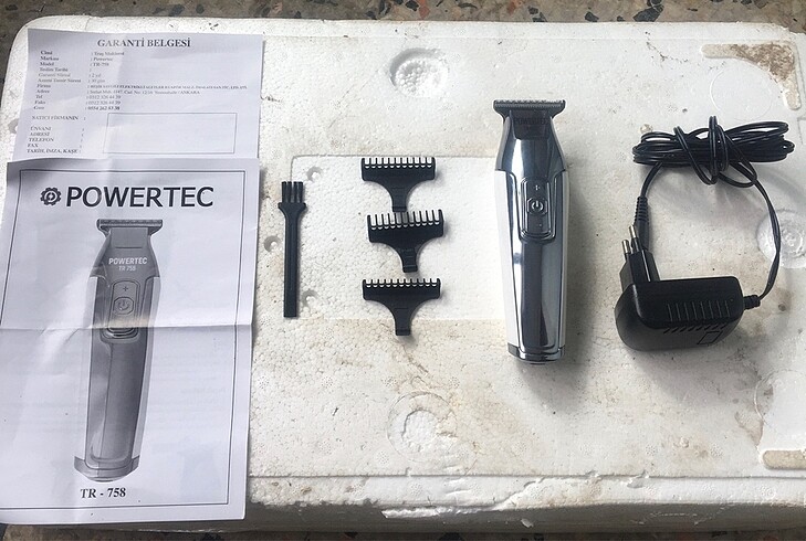 Powertec Tr 758 Traş Makinesi