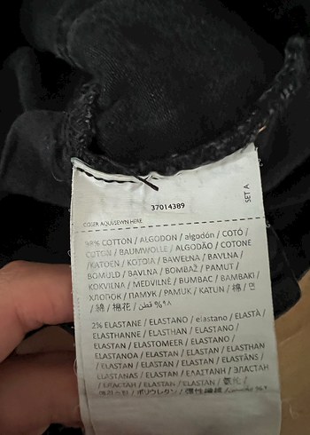 Siyah Mango Pantolon Kot - Görsel 6