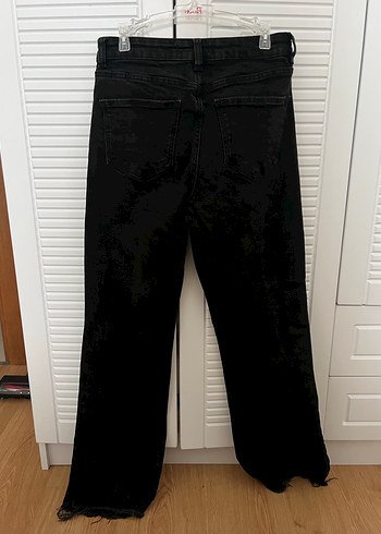 Siyah Mango Pantolon Kot - Görsel 4