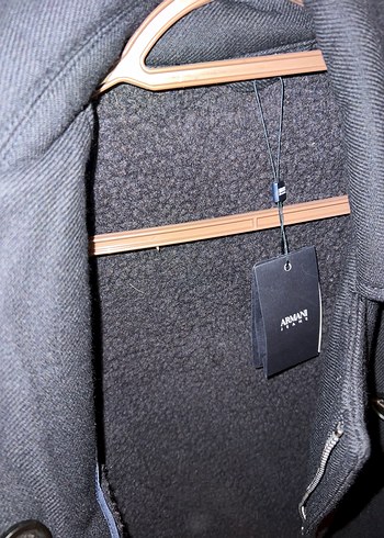 Armani Jeans Erkek Yün Kaban - Görsel 5