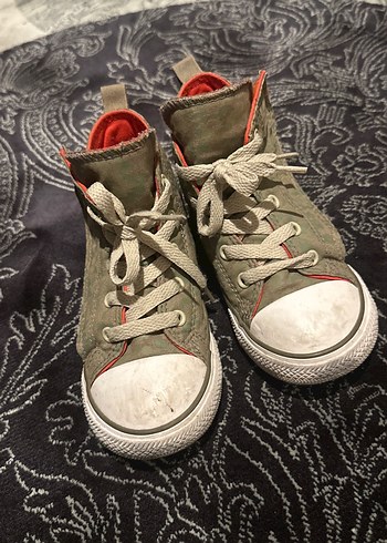 Kamuflaj kız Çocuk / erkek çocuk converse Spor Ayakkabı