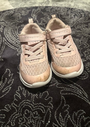 Kız Çocuk Pudra Pembe skechers Spor Ayakkabı