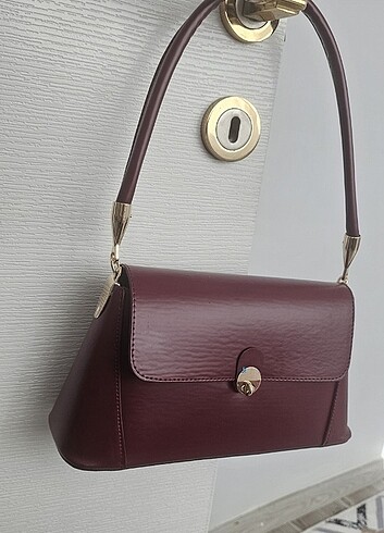 Bordo çanta 